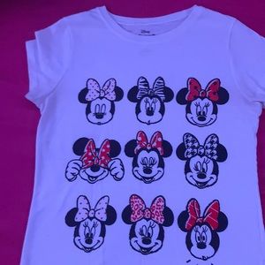 3 girls Disney Minnie Mouse t-shirt